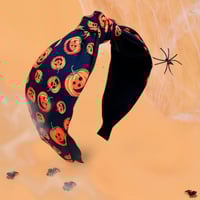 Image 1 of Chic Pumpkin Halloween Hair Hoop