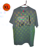 Image 1 of Striped Booty Cheeks Designer Print Tee