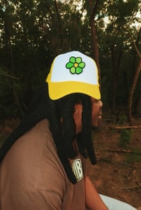 Image 3 of Trucker Hat - Yellow 