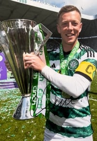 Signed Callum McGregor 12x8 / A4 .
