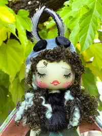 Image 1 of MOTH INSPIRED SMALL ART DOLL