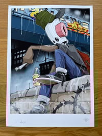 Cap Chap A3 sample print Cheo Signed And Stamped