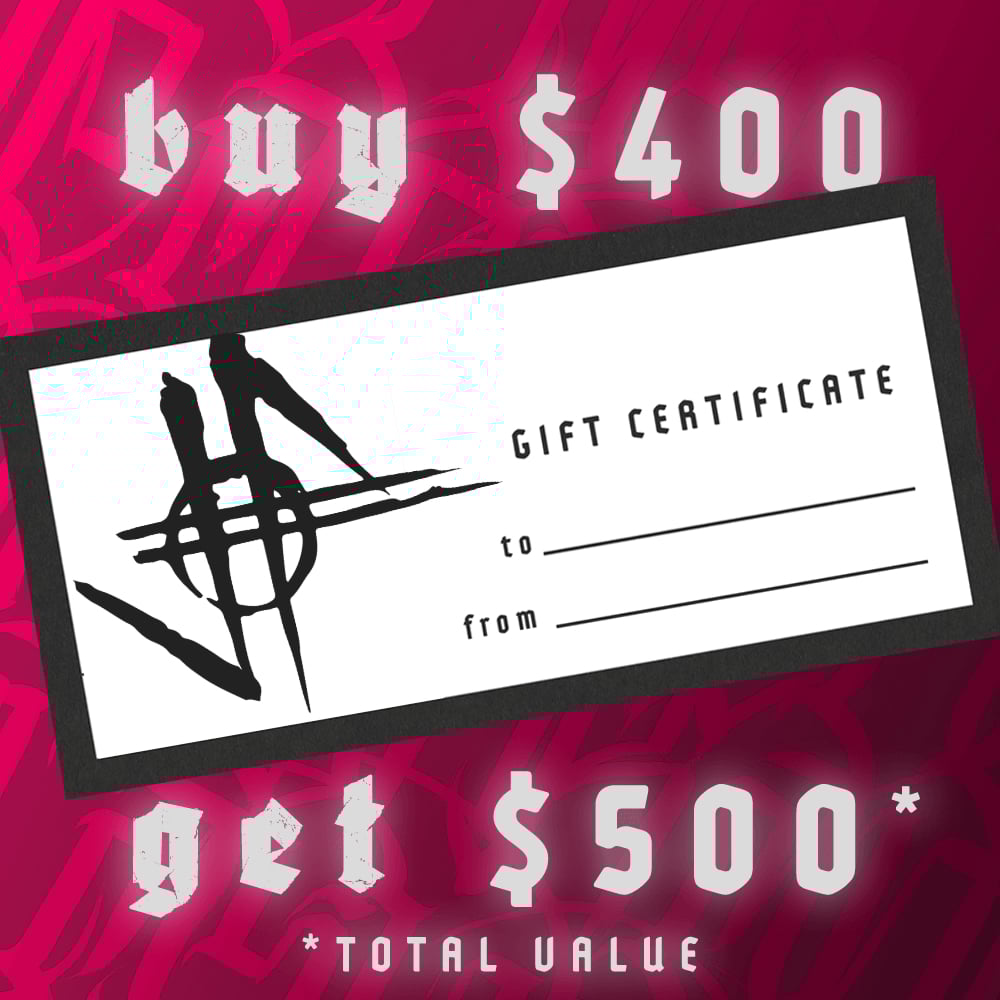 Gift Certificate - $400