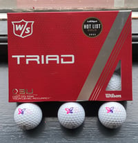 Triad 12 Wilson golf ball