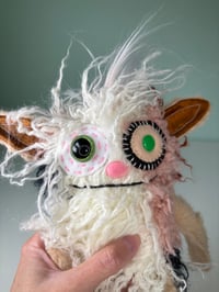 Image 2 of Happy Weighted Monster - Curly Patch Fur