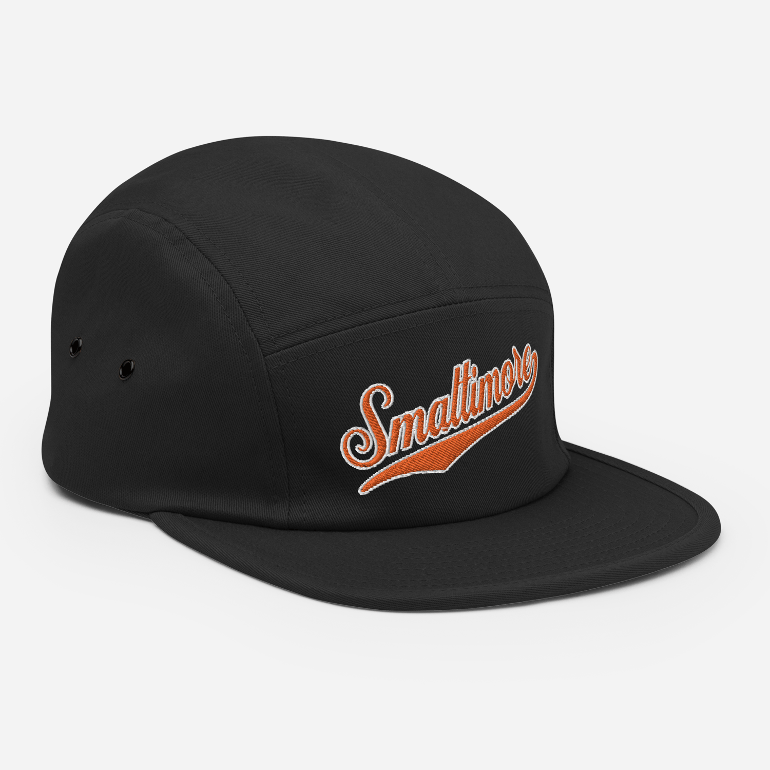 Image of Smaltimore Baltimore Five Panel Hat (Black)