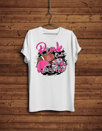 Image 1 of Pink Out Football Shirt