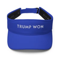 Image 9 of Trump Won Visor - from PatriotsCo.com