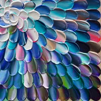 Image 2 of Bloom 23 - 33x33cm, FRAMED