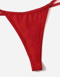 Image 3 of DALLAS Y2K BIKINI (RED)