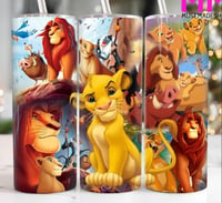 Lion king & friends 20oz tumbler