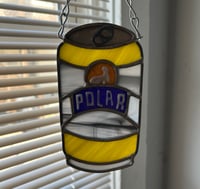 Image 2 of Stained glass seltzer suncatcher