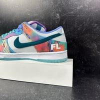 Image 11 of NIKE FUTURA LABORATORIES X DUNK LOW OG QS SB BLEACHED AQUA MENS SHOES SIZE 9.5 NEW