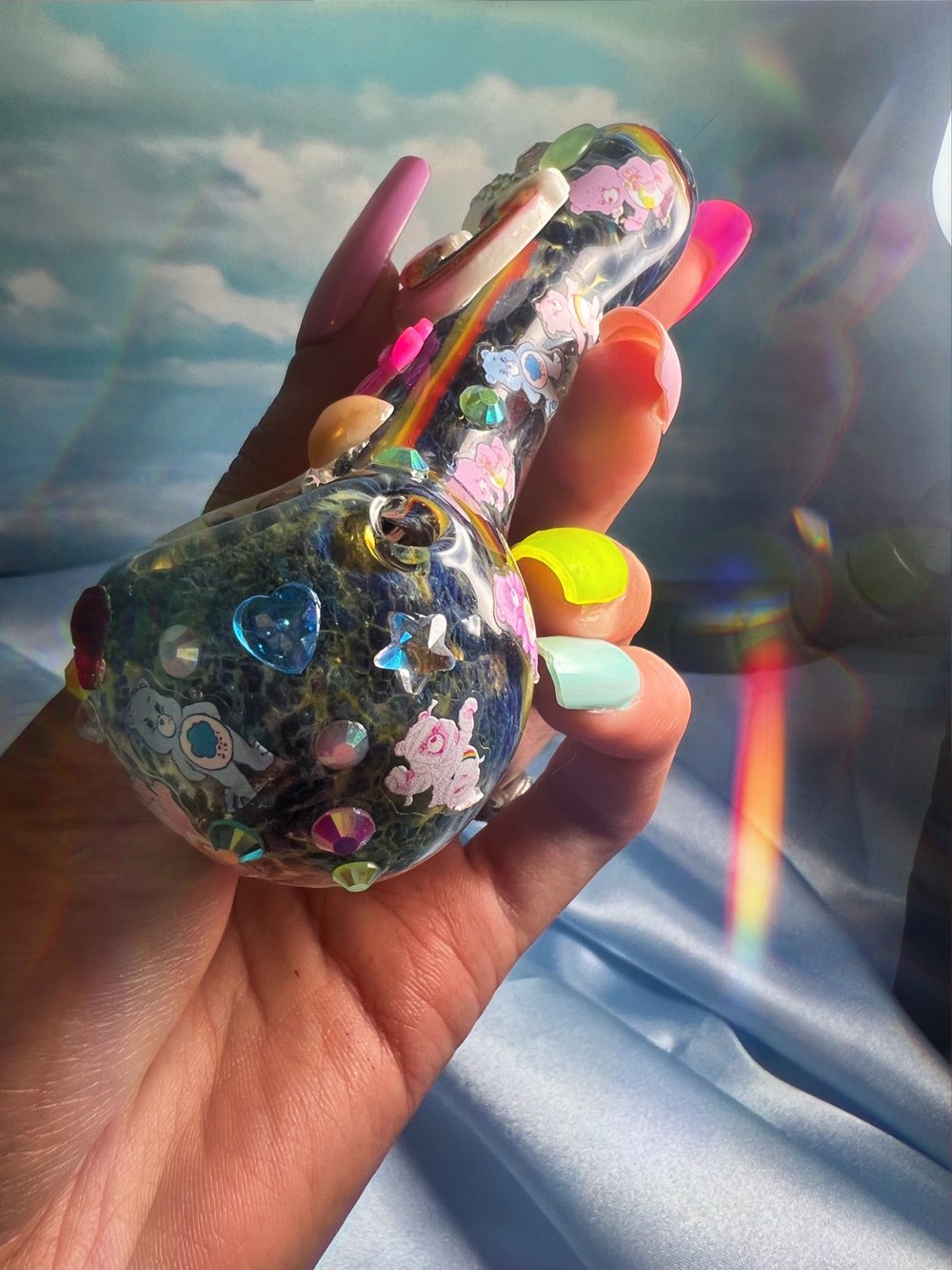 Care bear sky blue pipe