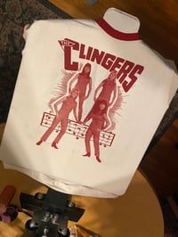 Image 2 of The Clingers ringer tee