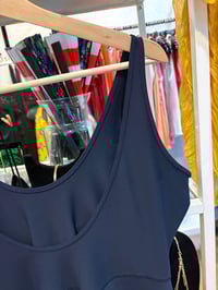 Image 4 of Navy blue on piece workout jumper 