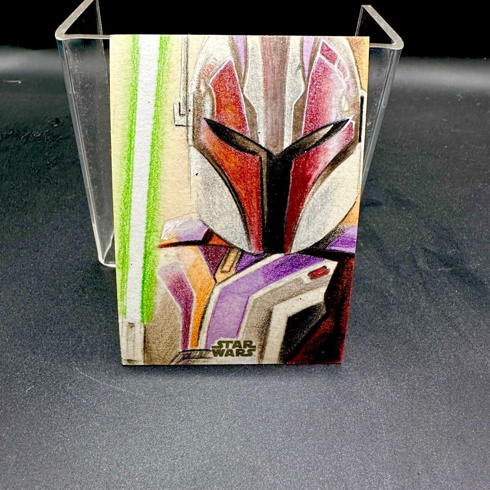 Topps Star Wars Sabine Wren Sketch Card