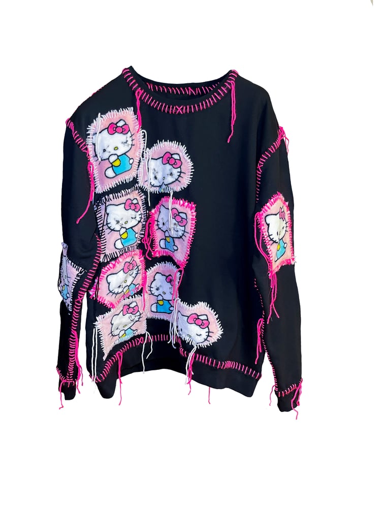 Image of HELLO KITTY MADNESS OVERSIZE JUMPER 