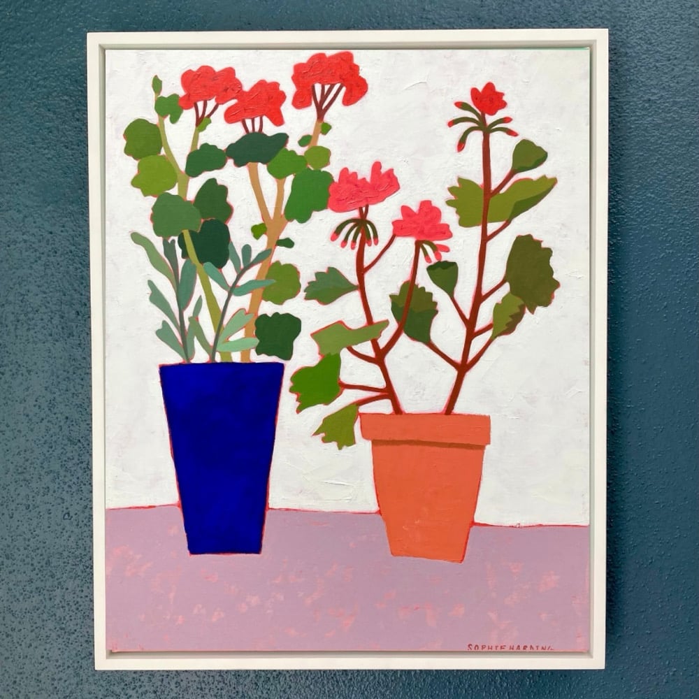 Image of Joyful Geraniums 