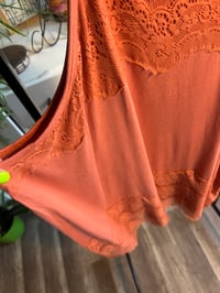 Image 3 of Torrid boho lace tank 
