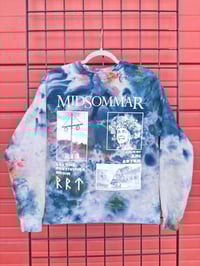 Image 5 of midsommar ice dye WHITE PRINT