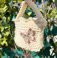 Image 2 of Children’s cream frill butterfly bag (The little collection)