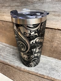 Image 5 of Gearhead seamless design 20oz tumbler