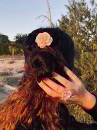 Image 2 of 🤍🌸Vintage Pearly Rose Hairpin🌸🤍