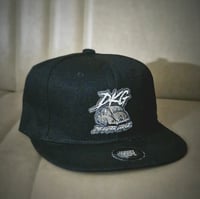 DKG Black Snapback Cap