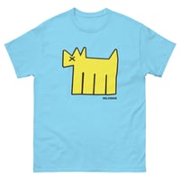 Image 1 of Sky Blue Yellow Dog Tee Adult