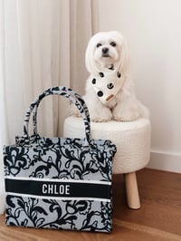 Image 1 of CUSTOM TOTE BAG - BROCADE