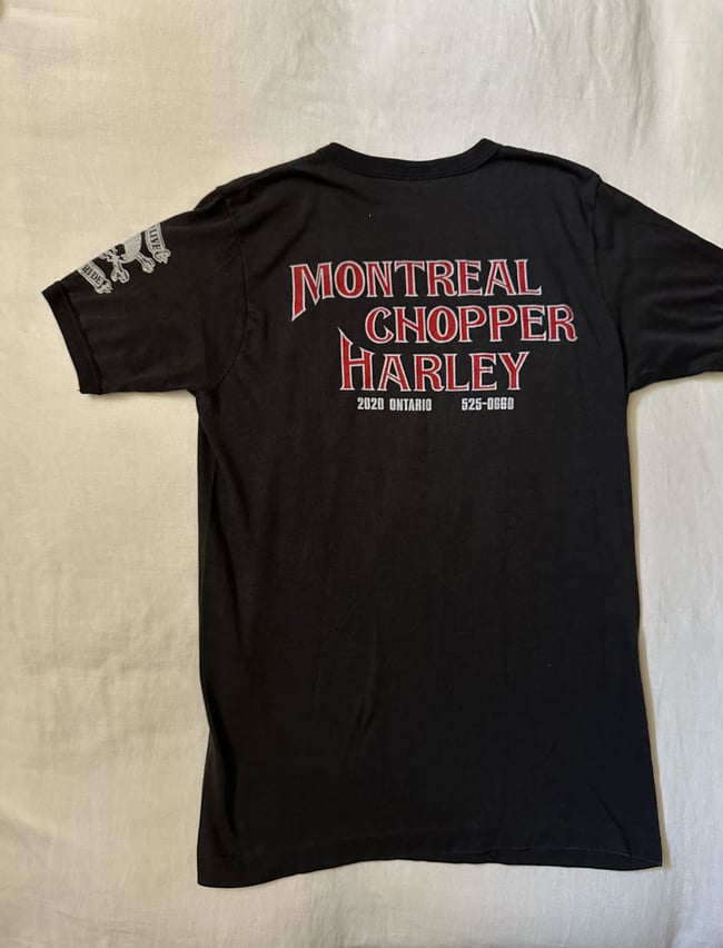 70a Harley Davidson t shirt tee