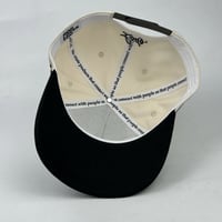 Image 5 of White&Bkack Deus Magnus Cap