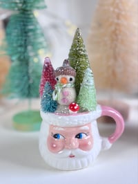 Image 1 of Winter Scene Santa Mug 1 