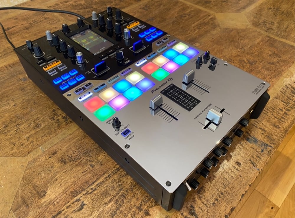 Chrome Pioneer DJM-S11 Faceplate 