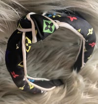 Image 1 of Black Designer Inspired Headband
