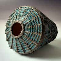 Image 2 of Sycamore Wood Vessel - Highly Embellished (523)