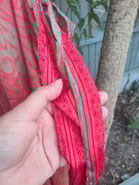 Image 7 of Pefkos maxi dress -Red mix  Size 10-18 uk