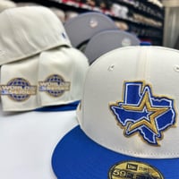 Image 1 of New Era 59Fifty Chrome / Royal WS05
