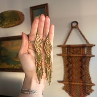 Image 5 of Backwoods fringe earrings