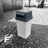Image 1 of Ashtray Trash Can 