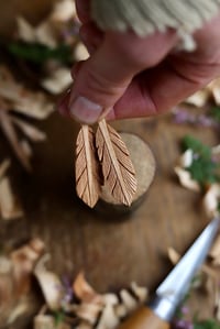 Image 6 of Feather ~ Earrings 