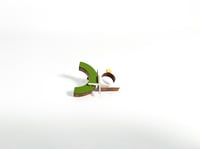 Nomadic collection- Arc and X Pin Brooch