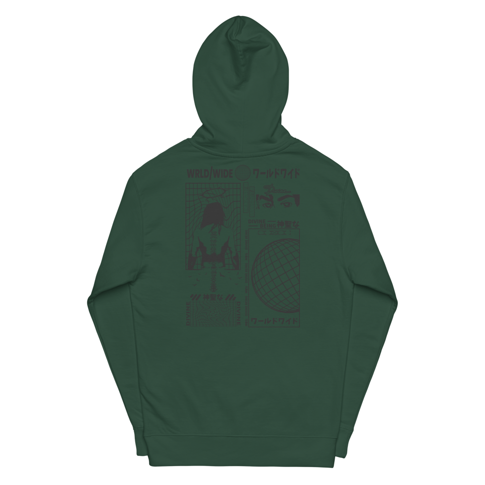 WORLDWIDE DIVINE Hoodie (Black Print)