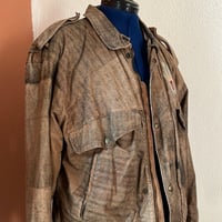 Image 10 of painted Vintage Leather Jacket