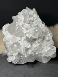 Image 6 of Grey Phantom Quartz Points Cluster #2244