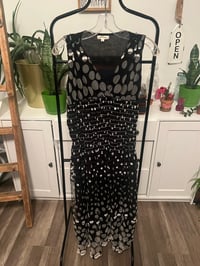 Image 1 of Sheer polka dot dress 