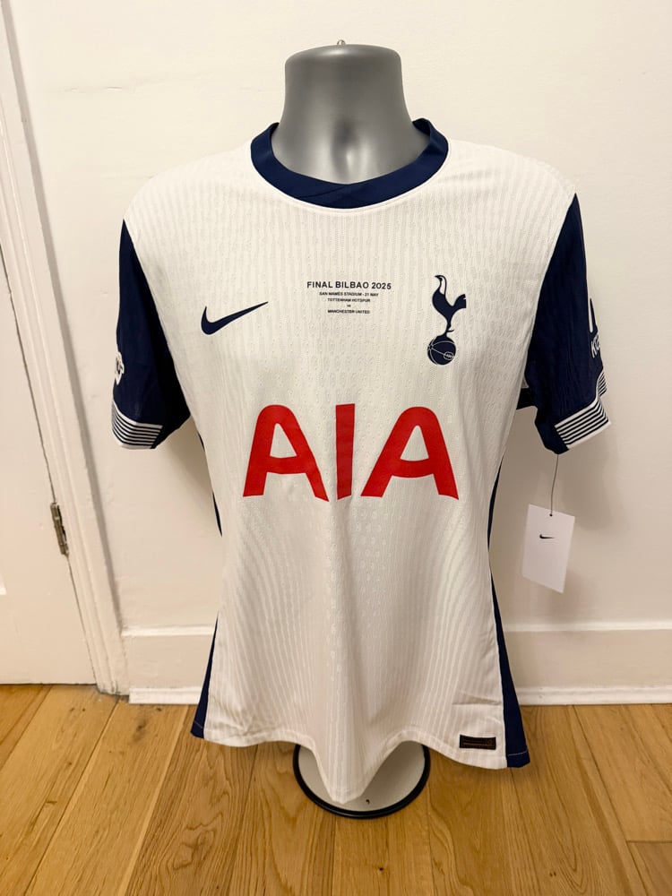 Image of PRE ORDER: NEW Tottenham Hotspur “SON 7” Vaporknit 2024/25 Home Europa Final Shirt,   L