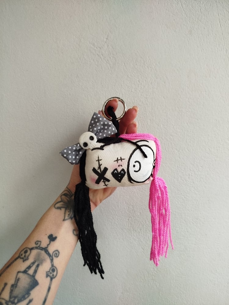 Doll Head Bag Charm!!!!