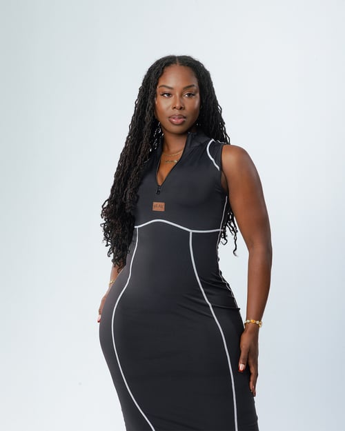 Image of The BLAK Bodycon Dress